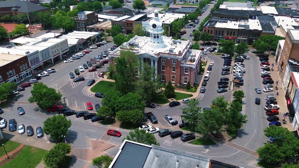 Aerial view