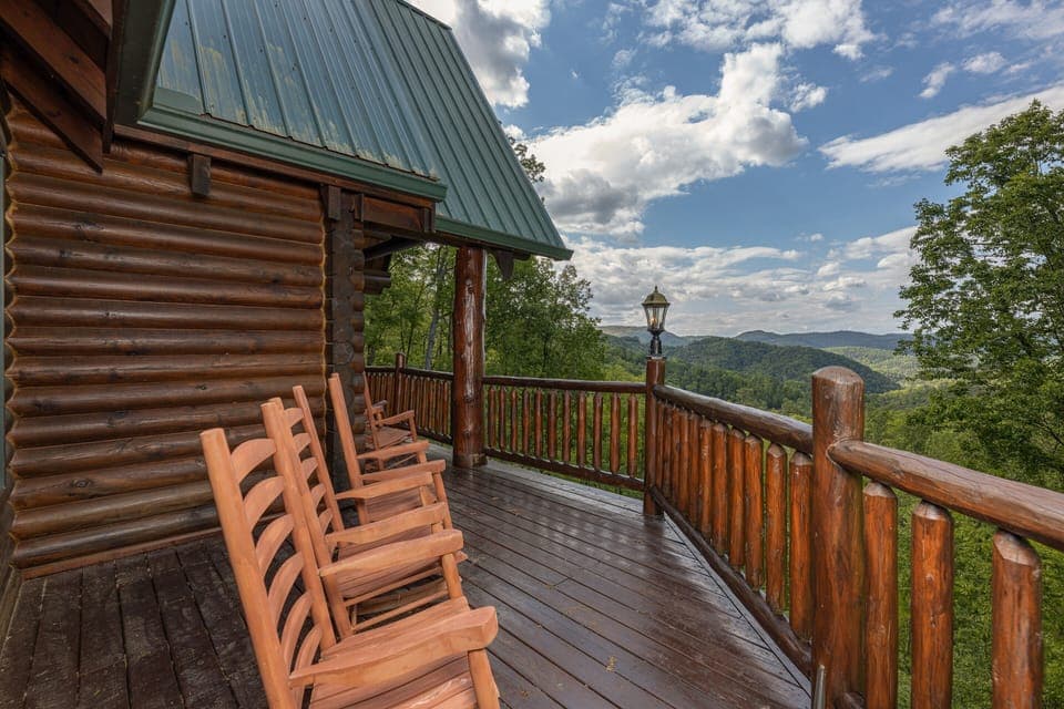 Deck rocking chairs