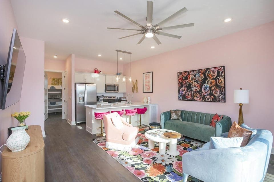 Two living rooms
