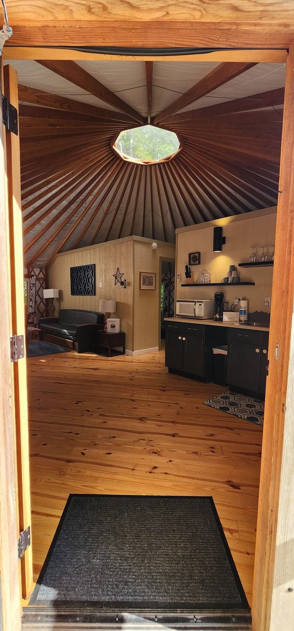 Premier Bungalow, Multiple Beds, Kitchen, Resort View | Living area