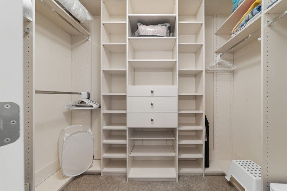 Master closet