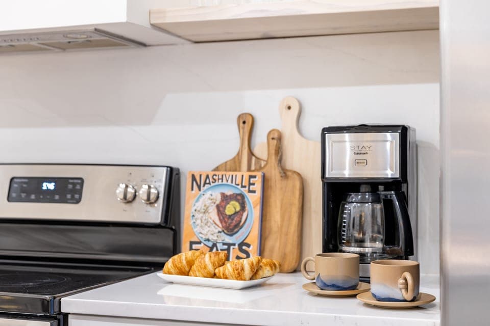 Kitchen is fully equipped.