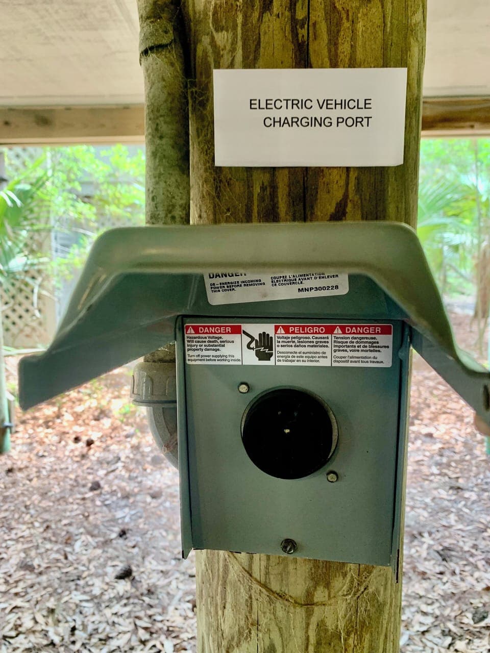 EV charging port