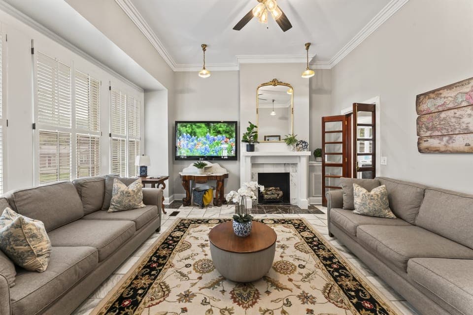 A light-filled, history-kissed cottage parlor with timeless charm.
