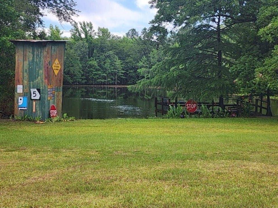 Main house pond 