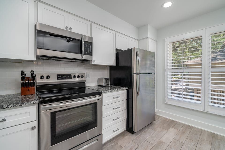 Stainless steel appliances