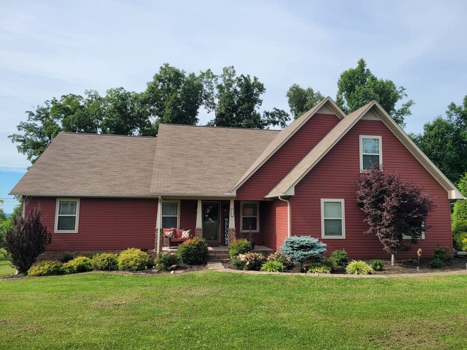 the Red House on Mountain Top