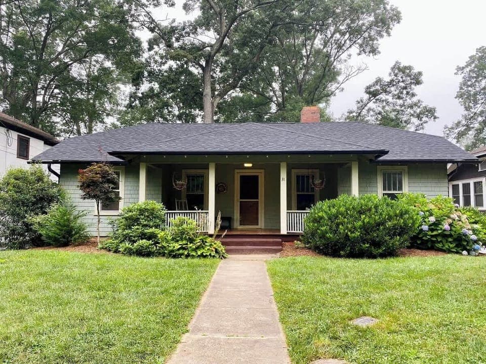 View from the front of the house 
