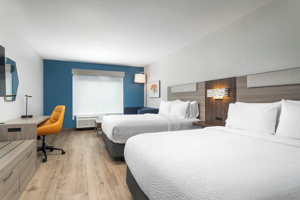 In-room safe, desk, laptop workspace, free cribs/infant beds