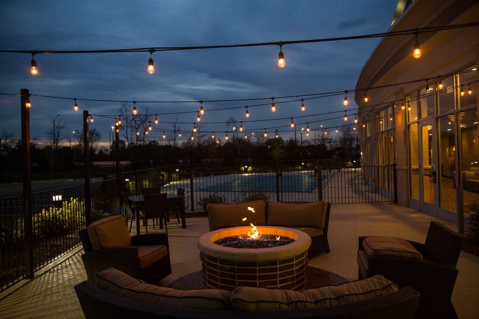 Seasonal outdoor pool