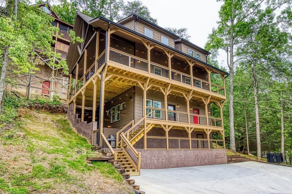 Front of cabin