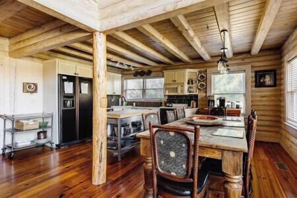 Downstairs Living and Kitchen Area