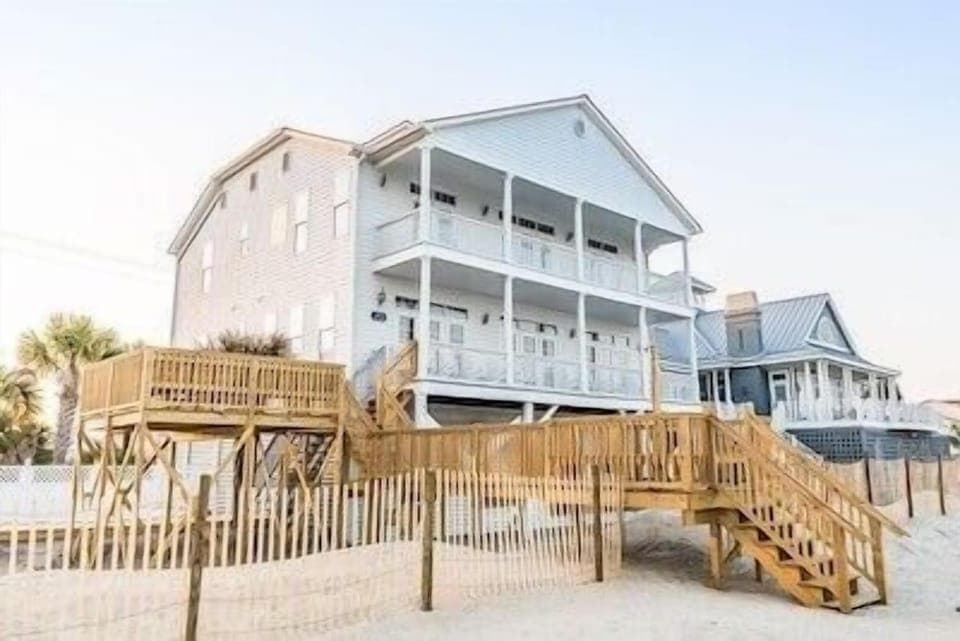 Ocean side exterior
