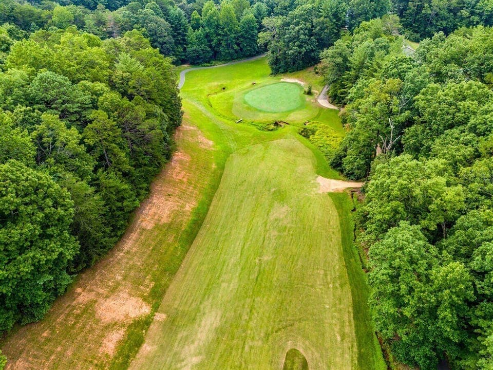 View of golf course.