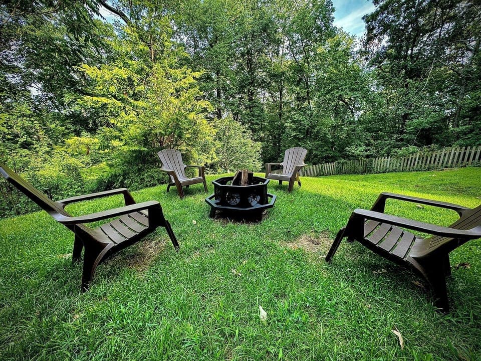Shared Fire Pit Area