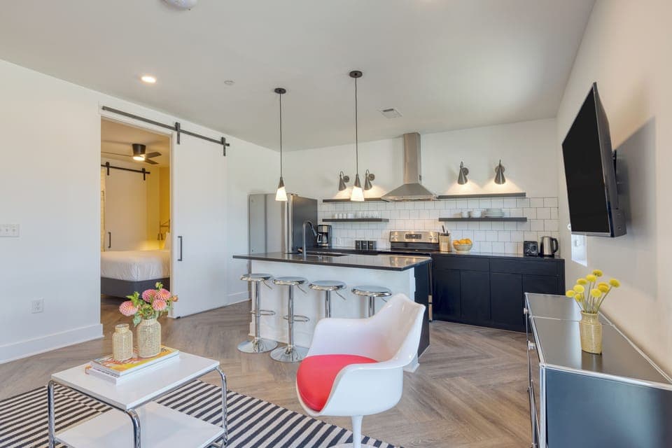 Open space layout.