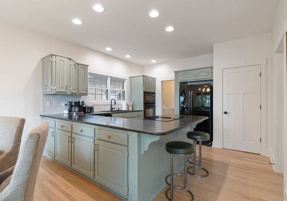 A stocked kitchen so you can entertain with your family and friends