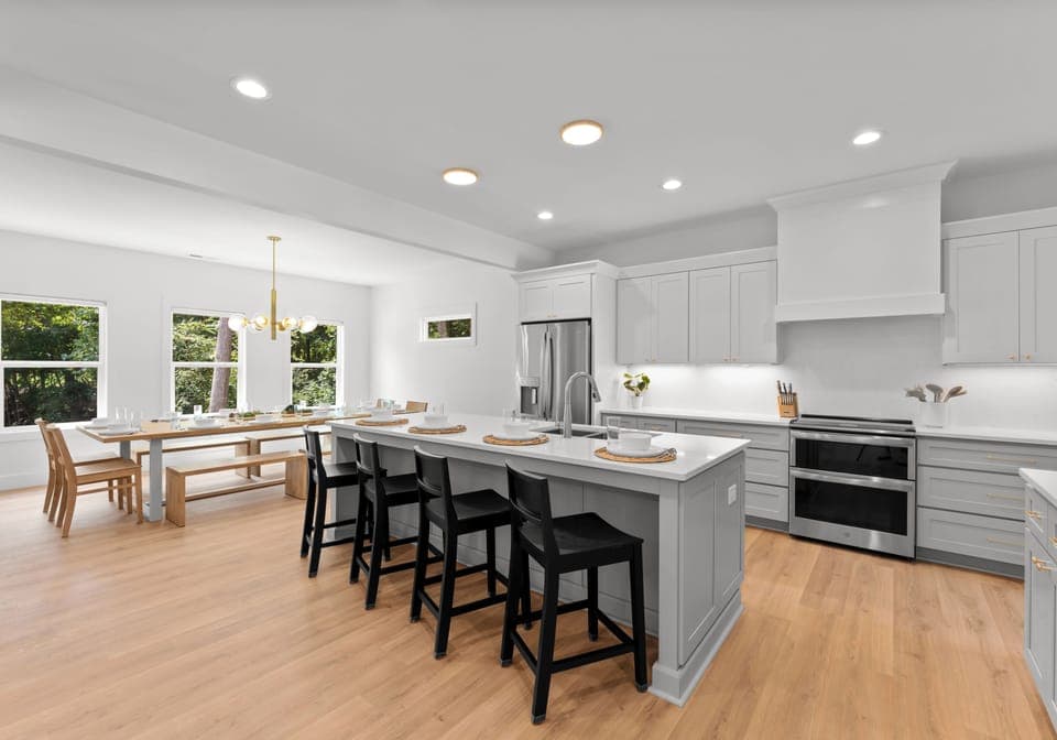 New kitchen with all new appliances. 
