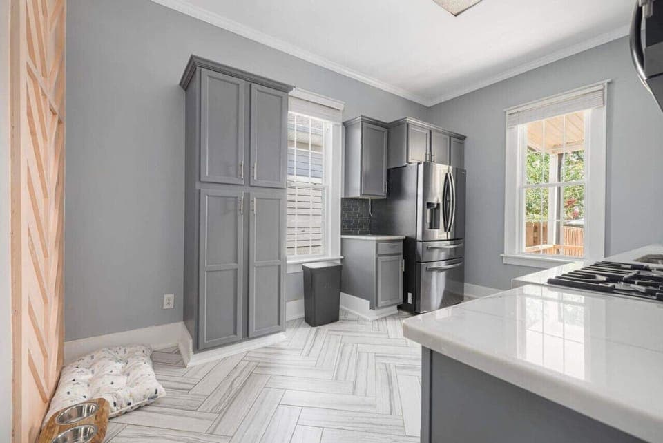 Cook, dine, and socialize in the heart of the home – the kitchen has everything you need to create delicious meals.