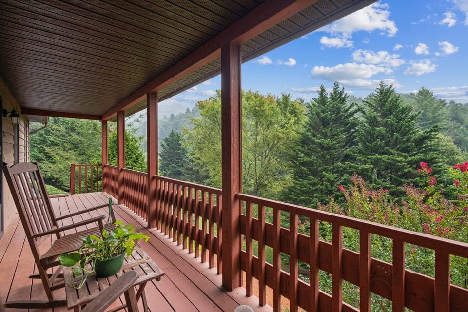 House, Porch, Nature, Outdoors, Scenery