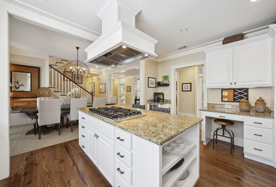 Kitchen is is fully stocked if you choose to make a family meal.