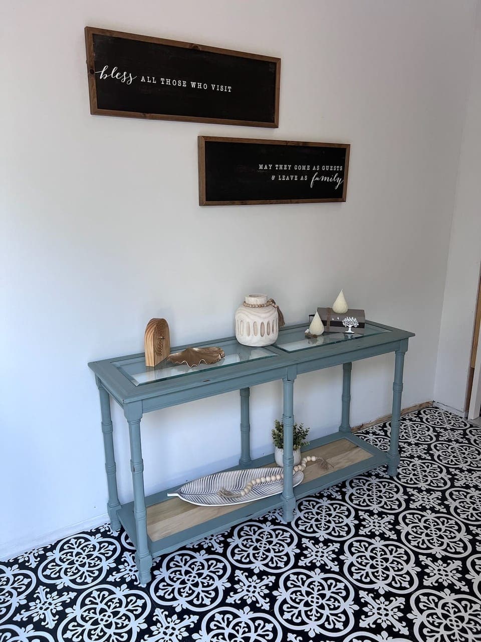 Entry area