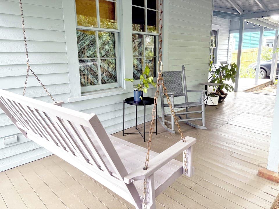Front porch.