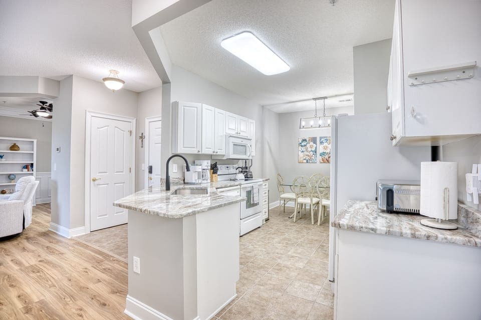 Newly Remodeled Kitchen, including countertops, fixtures, paint and hardware