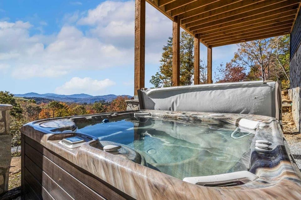Hot Tub on the Lower Patio