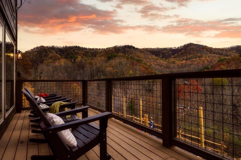 Deck with views