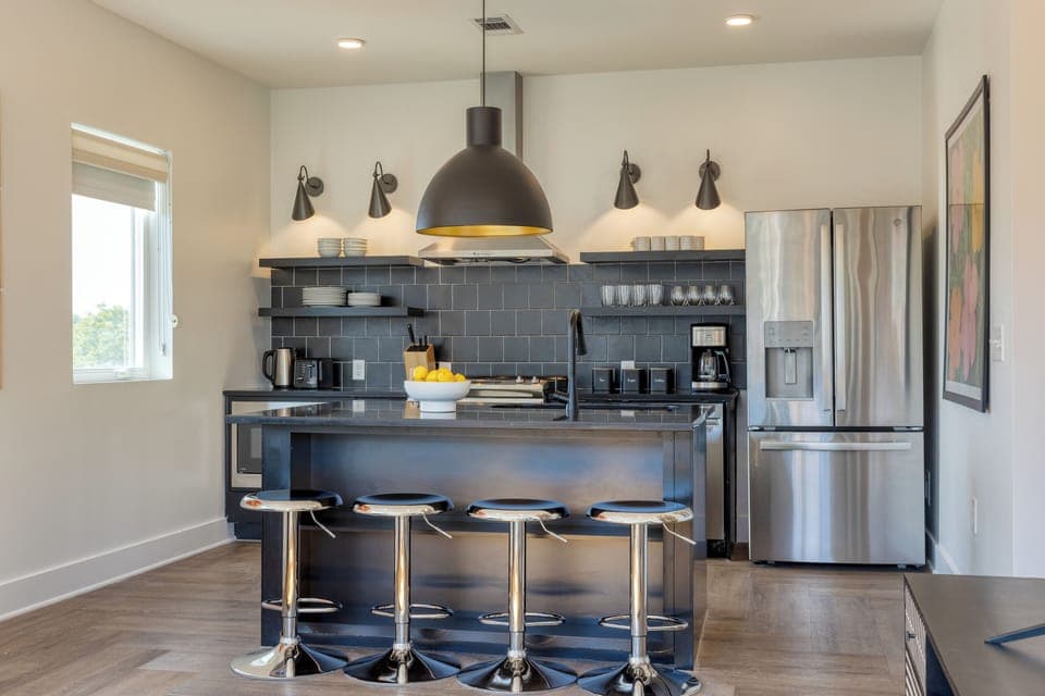 Spacious kitchen ready to take on your culinary adventures.