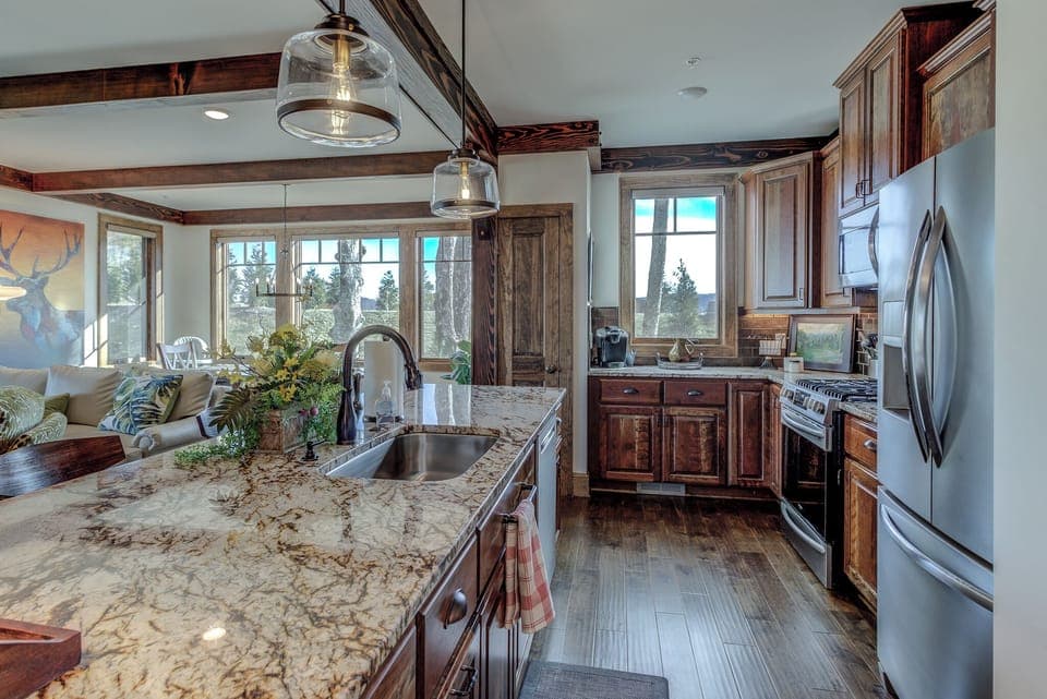 Kitchen--- Granite Counter-tops, Stainless Steel