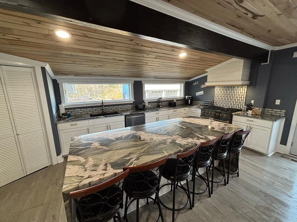 Kitchen island seating