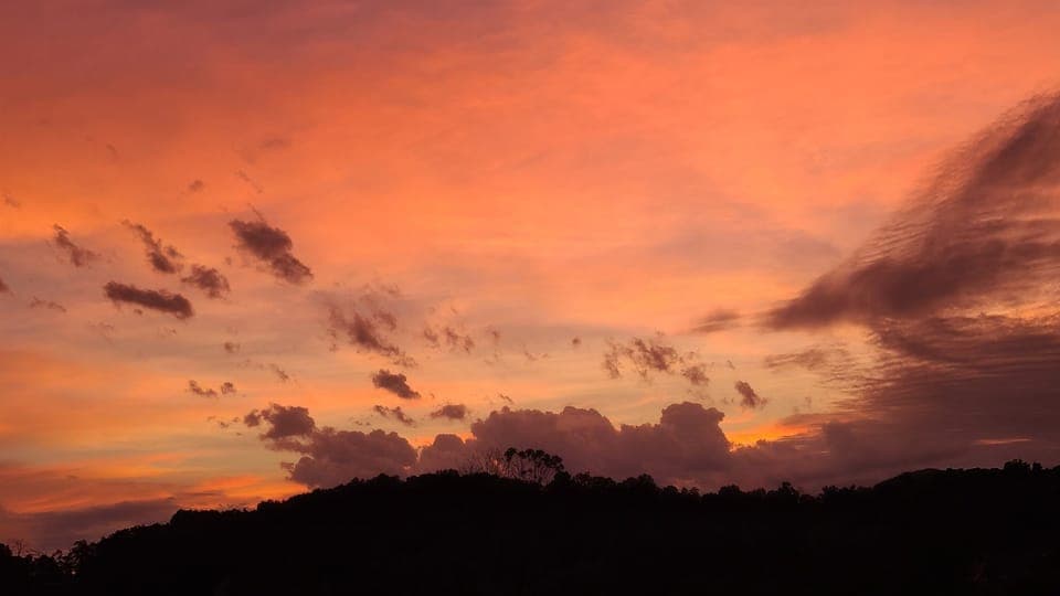 Fire in the sky