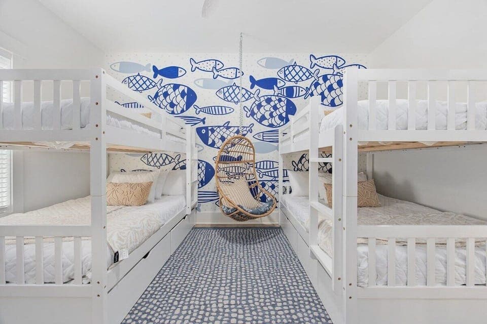 Designed for group stays! Plenty of space, cozy bedding, and a private bath to keep everyone comfortable.