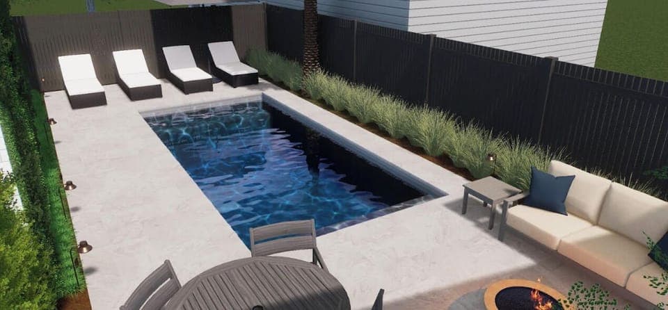 Artist Rendering - New Pool Being built!