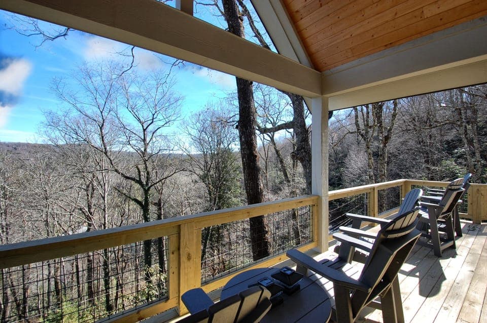 The homes deck