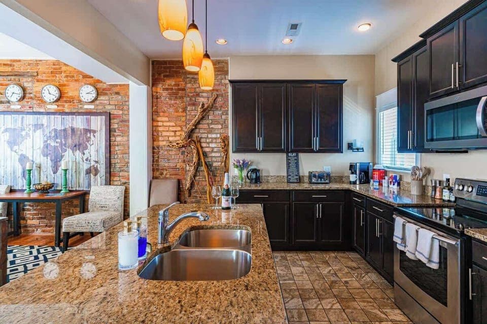 Arouse your inner chef in the epicurean chef's kitchen...