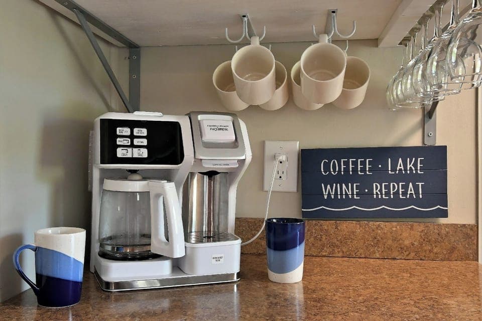 Complimentary coffee