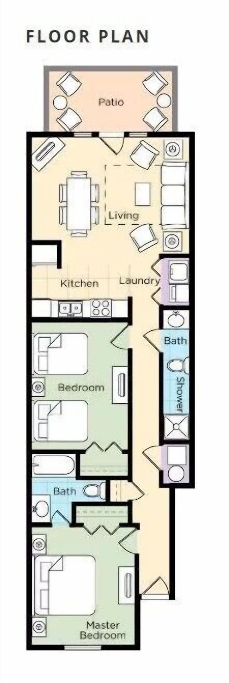 2 Bedroom