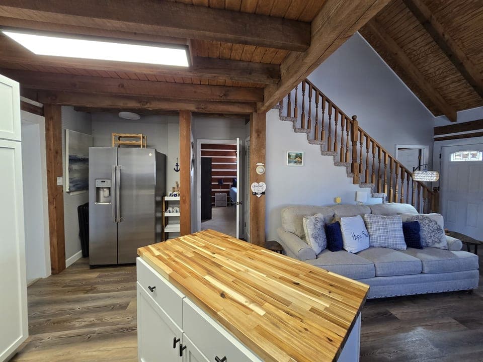 Island & Fridge