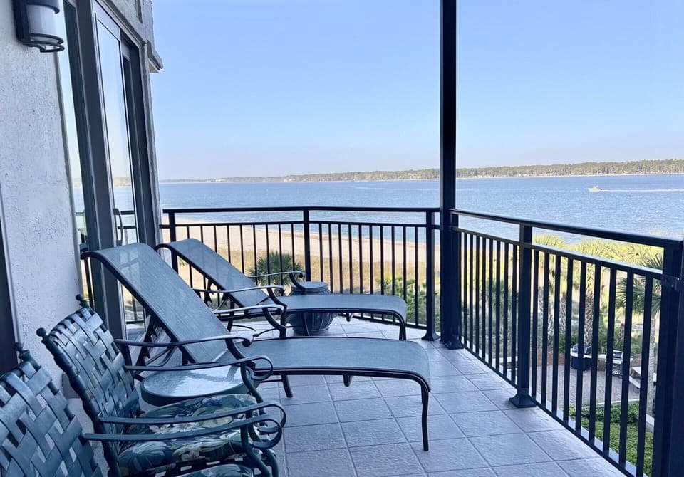 Private balcony
