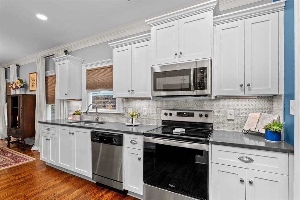stocked kitchen 