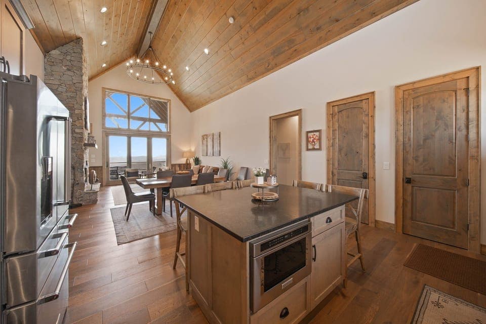 Dine Together at the Dining Table and Center Island