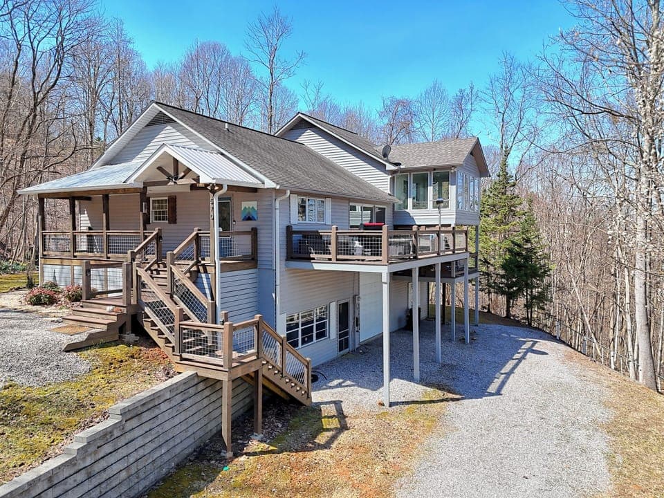 Front of home. 