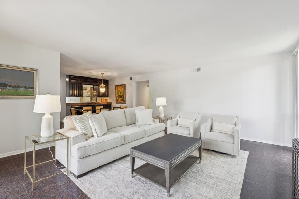 Living room with tv