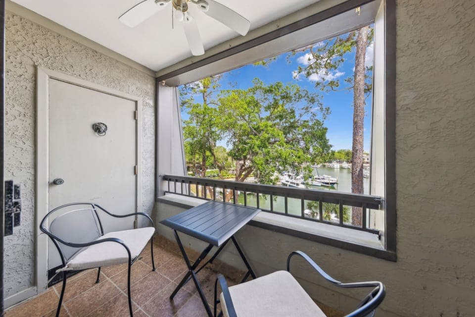 Balcony view of Harbour Town