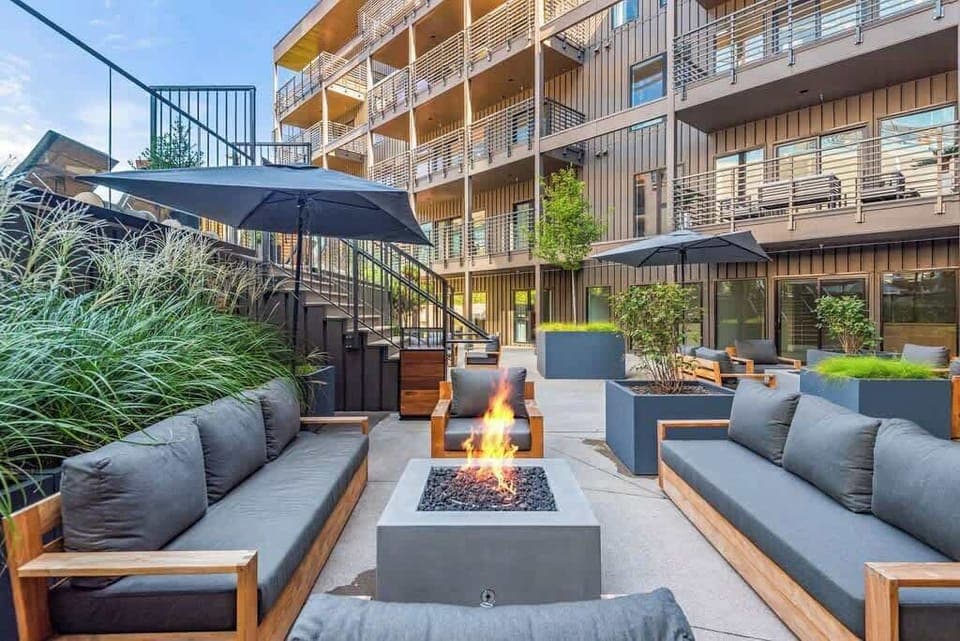 Lounge around the fire