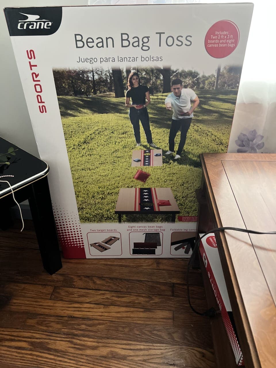 Bean Bag Toss game available for all.