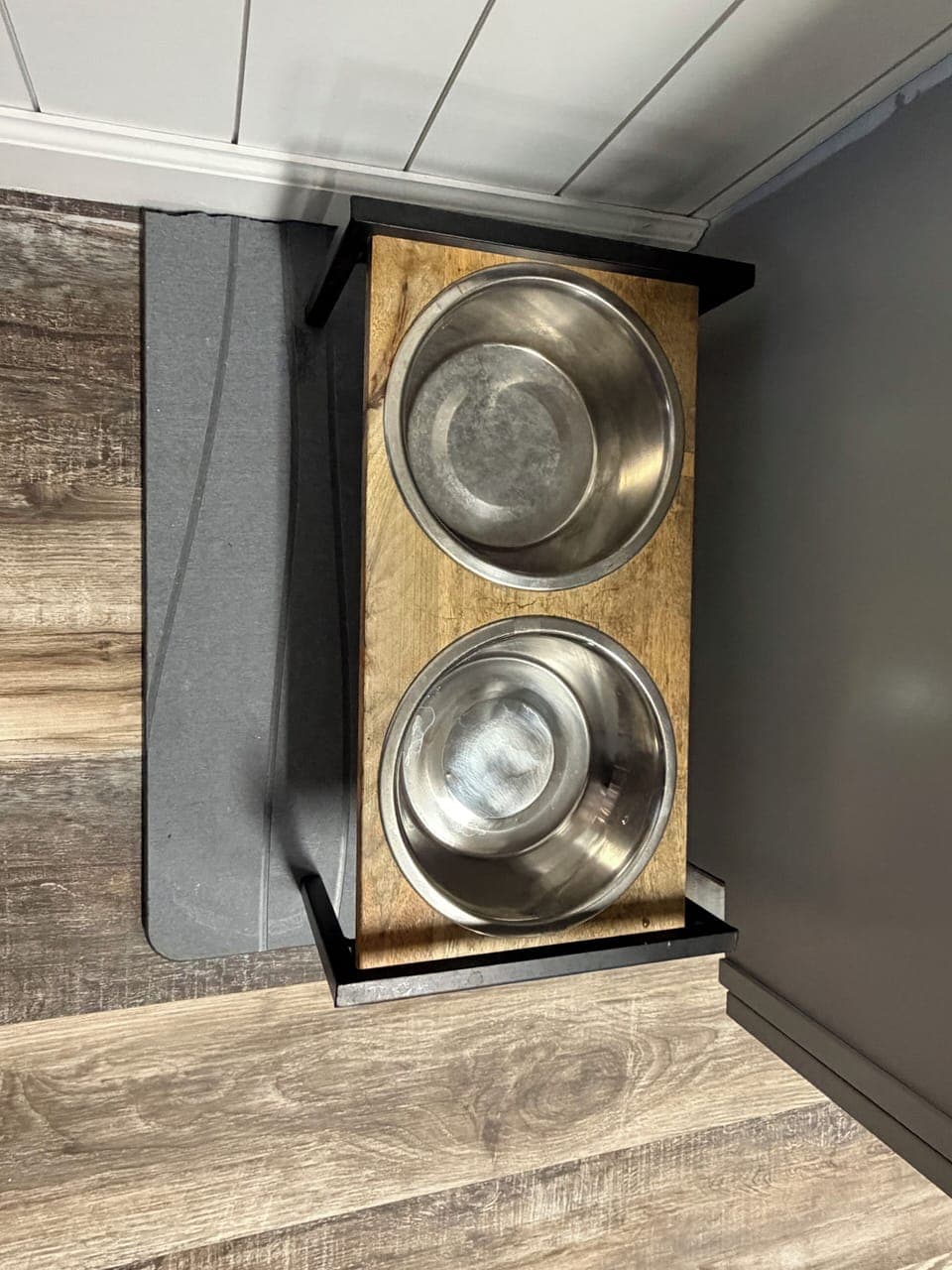Provided pet bowls